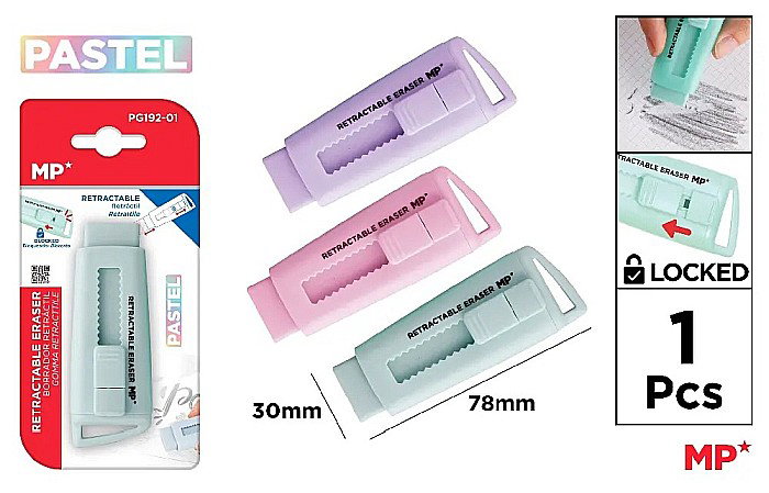 RADIERA IPB RETRACTABILA MIX VIOLET PG192-01 [1]