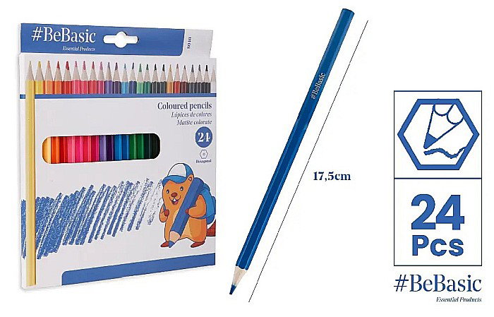 CREIOANE COLORATE BeBasic 24/SET HEXAGONALE S040 [1]