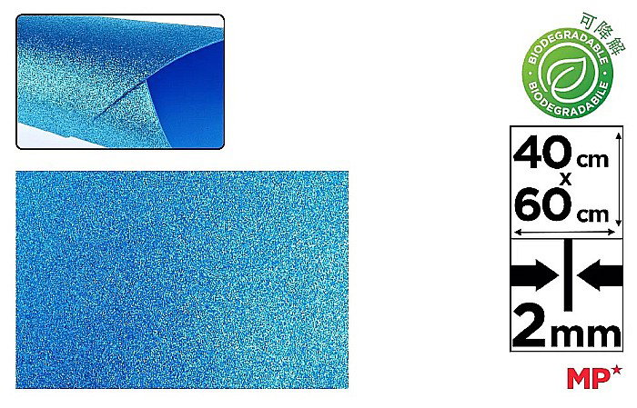 COALA GUMATA GLITTER IPB 40*60CM BIODEGRADABILA ALBASTRU PN595-14 [1]