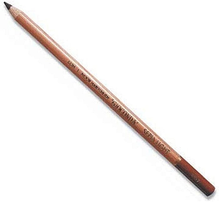 KOH CREION GIOCONDA SEPIA LIGHT BROWN KOH-I-NOOR K8803 [2]