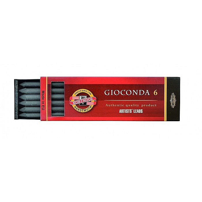 KOH SET 6 MINE GRAFIT 5.6MM 6B KOH-I-NOOR K4865 [1]