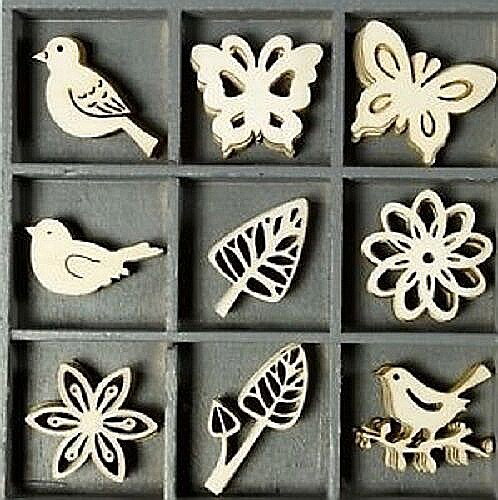 KP DECORATIUNI LEMN FLORAL 45/SET 18521015 [1]