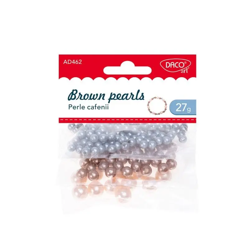Accesorii Craft DACO AD463 Perle Adezive 3 Culori 3 Mărimi 27g [1]