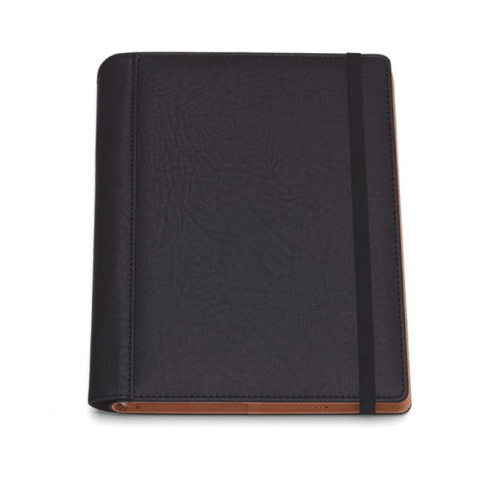 AGENDA DATATA LUX BORNEO NERO CU ELASTIC 17*24CM 2026 247N [1]