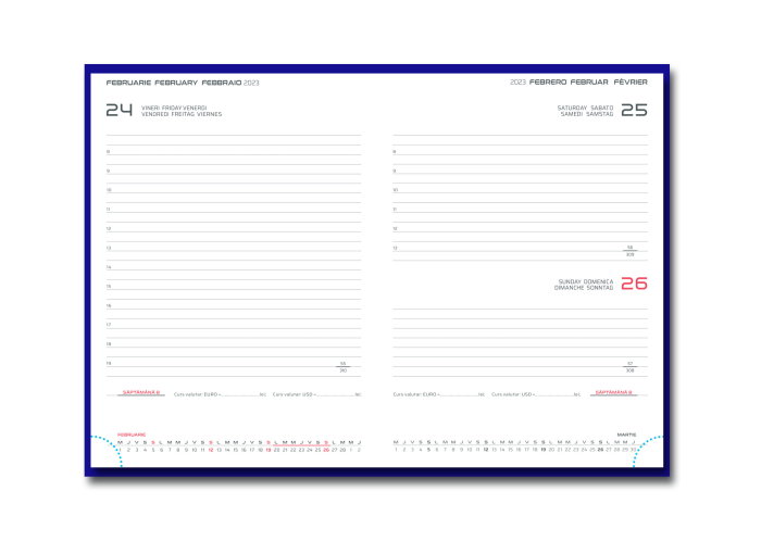 AGENDA DATATA LUX TOKYO MARRONE 15*21CM 2026 CAG2260M [3]