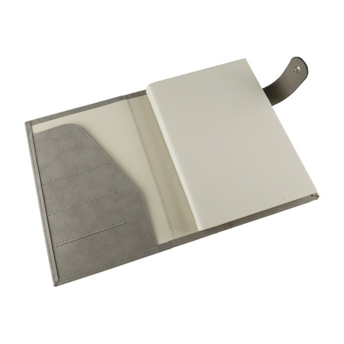 AGENDA DATATA ZILNIC NISA CU CLAPA LUX GRI 15*21 CM 2026 CAG2289GR [2]