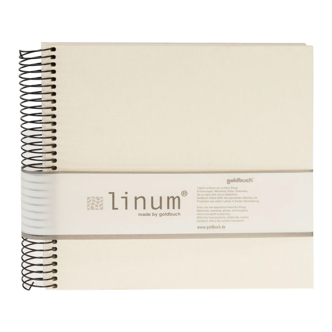Album Foto/Jurnal Goldbuch Linum Bej 20x20cm 40 Pagini 12931 [3]
