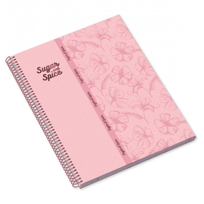 CAIET A4 80F SPIRA SUGAR&SPICE PATRATELE 233689 [3]