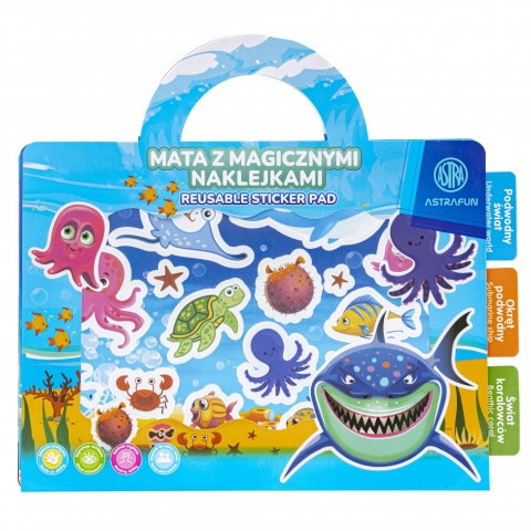 AS ALBUM STICKERE 15x5x10CM ASTRAFUN, PRINTESE, SAFARI, OCEAN, DINOZAURI 320024073 [4]