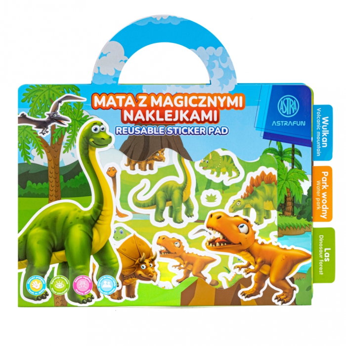 AS ALBUM STICKERE 15x5x10CM ASTRAFUN, PRINTESE, SAFARI, OCEAN, DINOZAURI 320024073 [1]