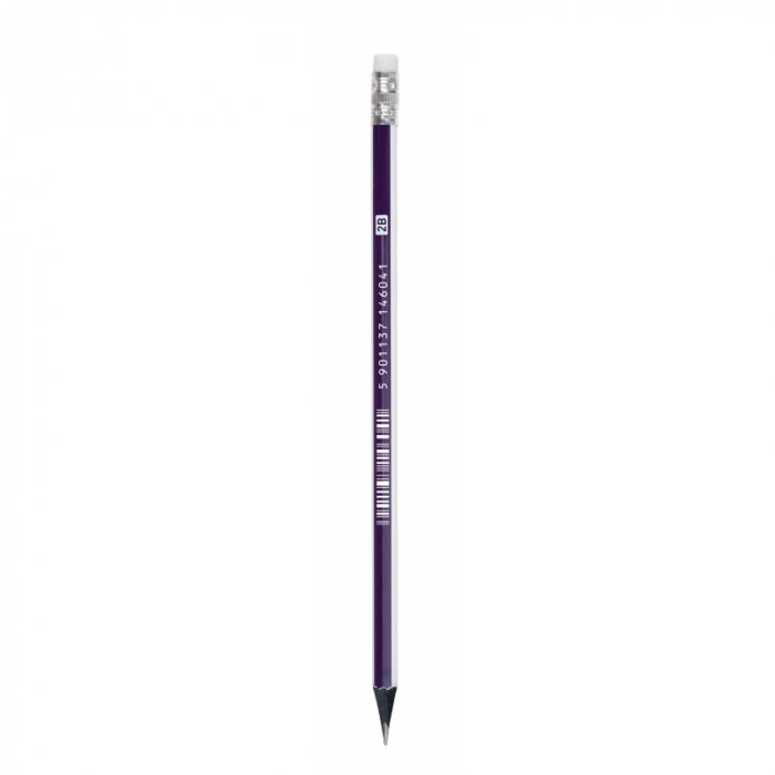 AS CREION GRAFIT B TRIUNGHIULAR CU RADIERA CORP NEGRU 206120015 [2]