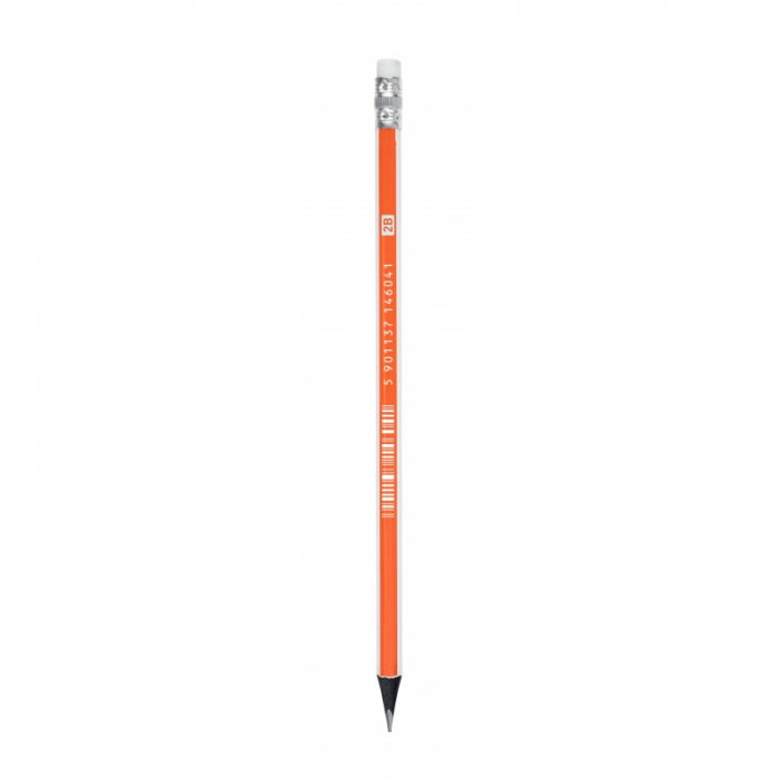 AS CREION GRAFIT B TRIUNGHIULAR CU RADIERA CORP NEGRU 206120015 [1]