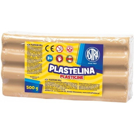 AS PLASTILINA ASTRA 500GR CREM 303117004 [1]
