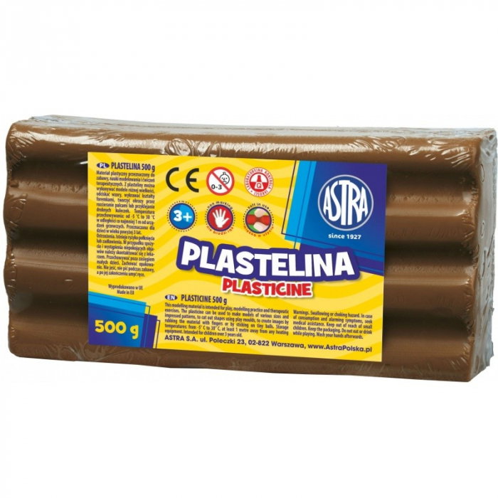 AS PLASTILINA ASTRA 500GR MARO 303117011 [1]