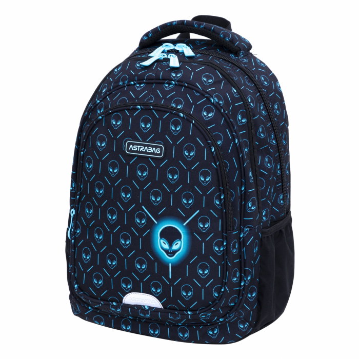 AS RUCSAC SCOLAR 3 COMPARTIMENTE  ASTRABAG NEON UFO AB300 502025013 [3]