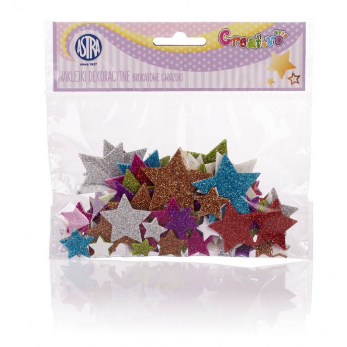 STELUTE ADEZIVE SPUMA MIX GLITTER 70/SET ASTRA CREATIVO 335117010 [2]