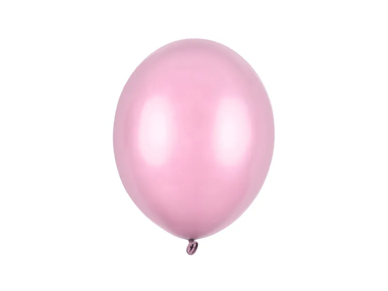 Set 10 Baloane Strong Balloons Metallic Candy Pink 27cm [1]