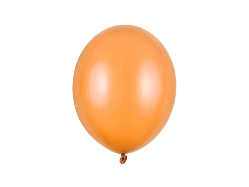 Set 10 Baloane Strong Balloons Metallic Mandarin Orange 27cm [1]