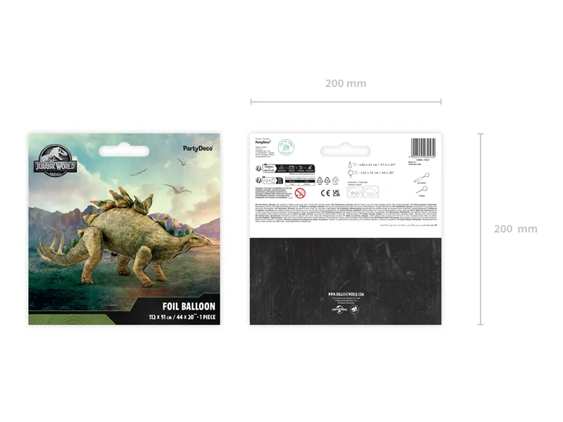 Balon Standing Stegosaurus Jurassic World 112cm FB333 [3]