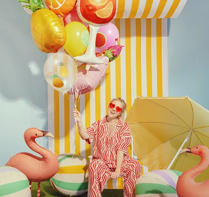 Balon Folie Ananas Galben/Verde 38x68cm FB417 [2]