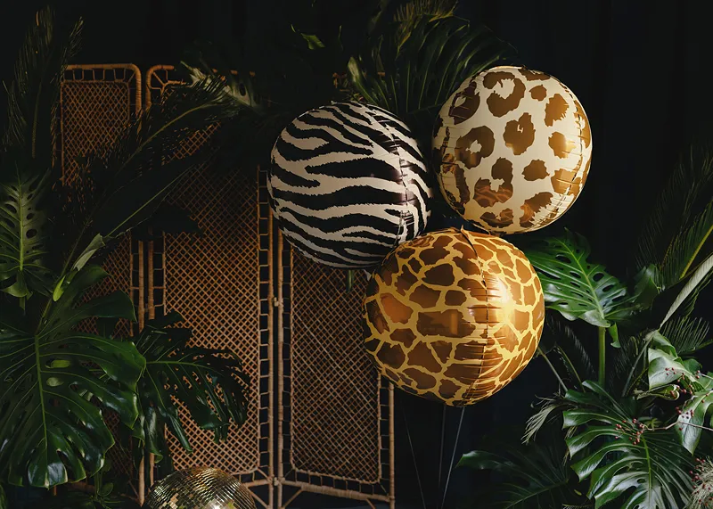 Balon Folie Sferă Zebra Stripes 50cm FB407 [4]