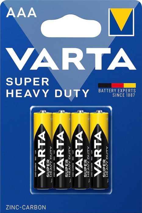 BATERII VARTA 2003/4 LR03 AAA SUPER HEAVY DUTY 4/SET 67618 [1]