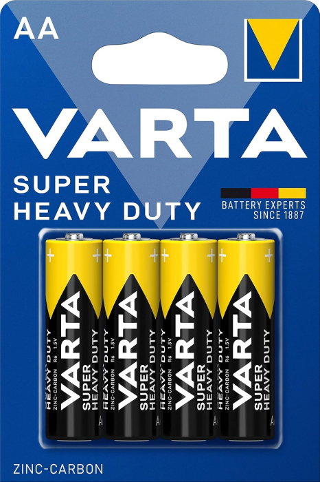 BATERII VARTA 2006/4 LR06 AA SUPER HEAVY DUTY 4/SET 55626 [1]