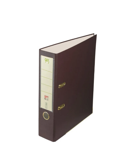 Biblioraft Plastifiat Negru FSC925 8 cm BIB223 [1]