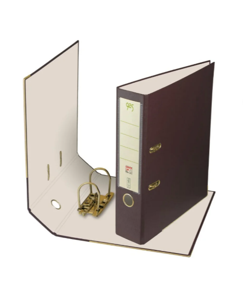 Biblioraft Plastifiat Negru FSC925 8 cm BIB223 [2]