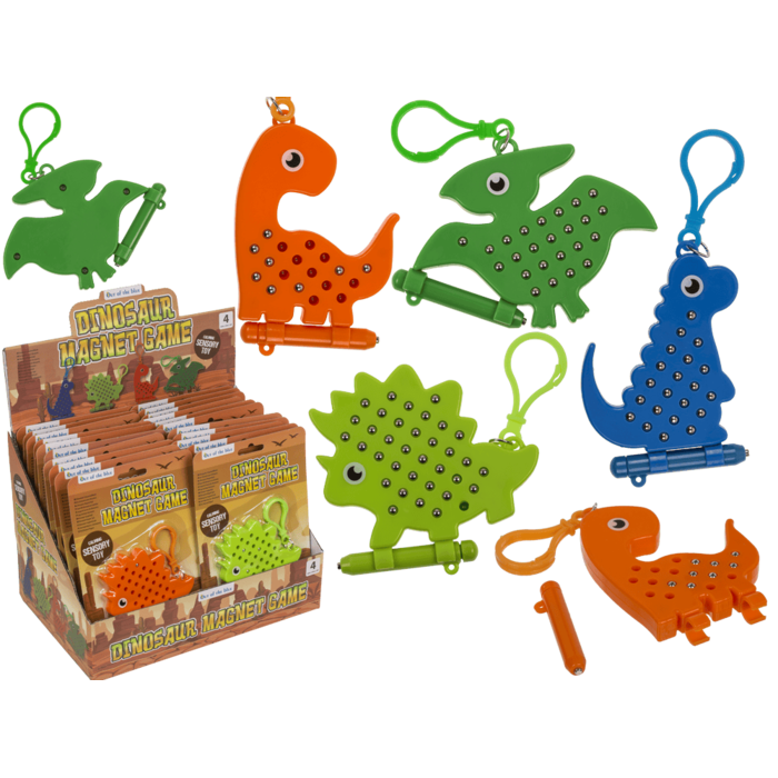 BLU BRELOC CHEI MINI MAGNET DINOZAUR 9.5*7.5CM 59/2254 [1]