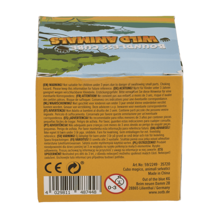 BLU CUB MAGIC 6*6*6CM ANIMALE SALBATICE 59/2249 [17]