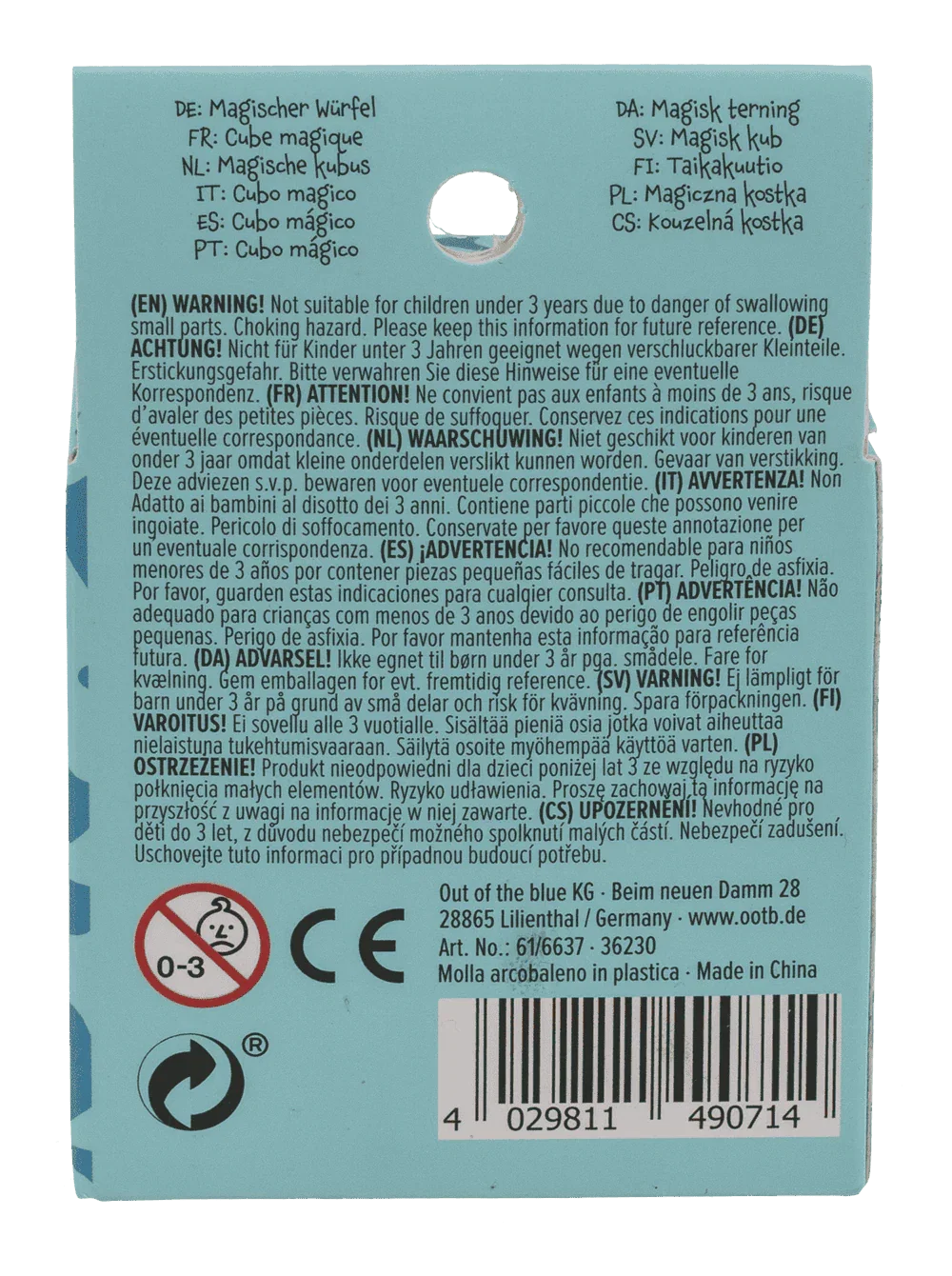 CUB RUBIC MAGIC 5.6CM 61/6637 [7]