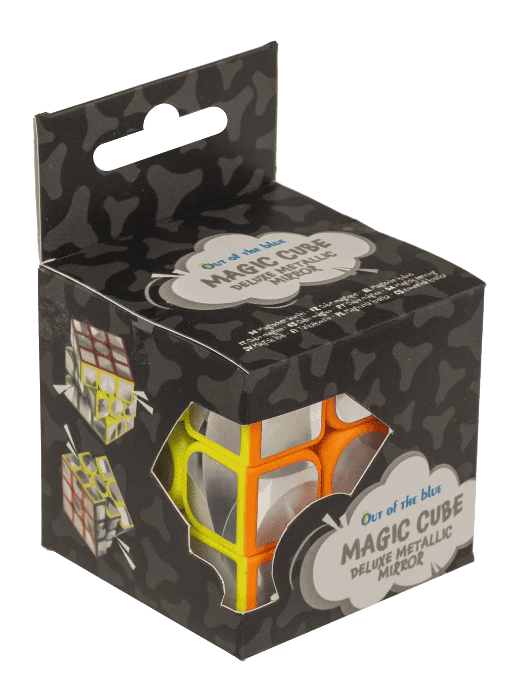 CUB RUBIK MAGIC, 5.5CM, DELUXE METALLIC MIRROR 59/2288 [6]