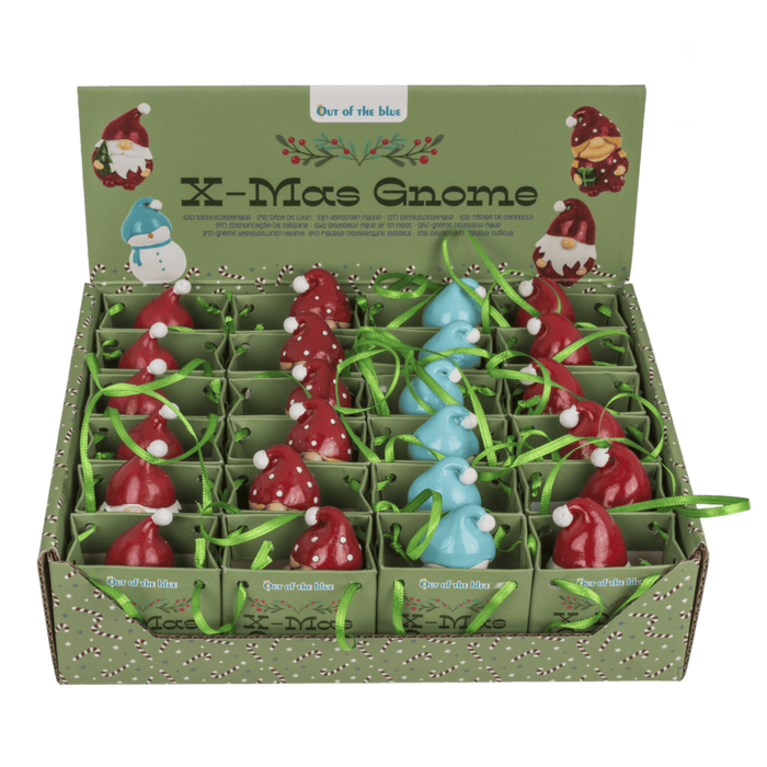 DECORATIUNE DE CRACIUN GNOM 4x3x6CM + MINI SACOSA CADOU 99/6710 [13]