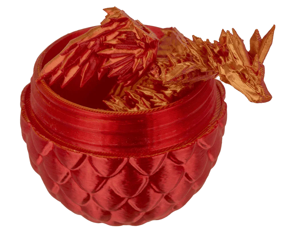 FIGURINA DRAGON, IMPRIMAT 3D, CU OU, DIVERSE CULORI 59/2294 [12]