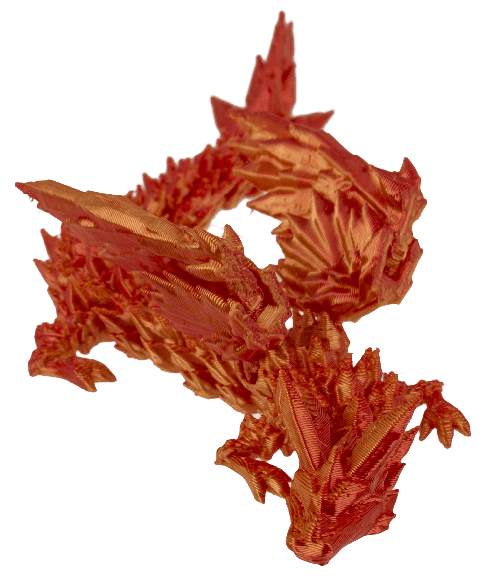 FIGURINA DRAGON, IMPRIMAT 3D, CU OU, DIVERSE CULORI 59/2294 [13]