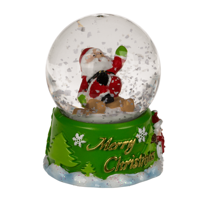 GLOB DECORATIV DIN STICLA 4.5*6.5CM MERRY CHRISTMAS 946070 [3]