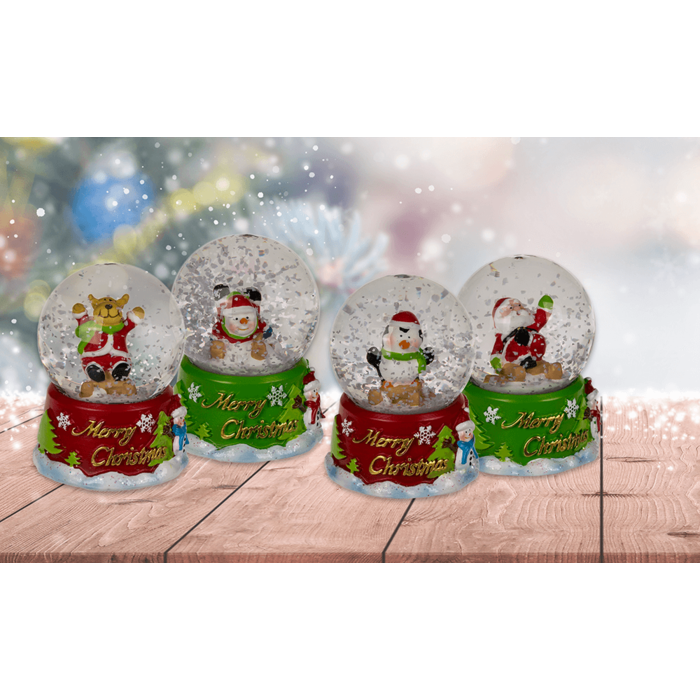 GLOB DECORATIV DIN STICLA 4.5*6.5CM MERRY CHRISTMAS 946070 [2]