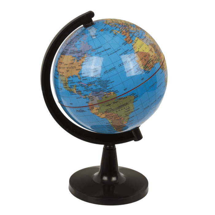 BLU GLOB PAMANTESC PVC 10.5CM SUPORT PLASTIC 29/2799 [4]