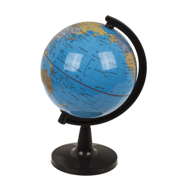 BLU GLOB PAMANTESC PVC 10.5CM SUPORT PLASTIC 29/2799 [5]