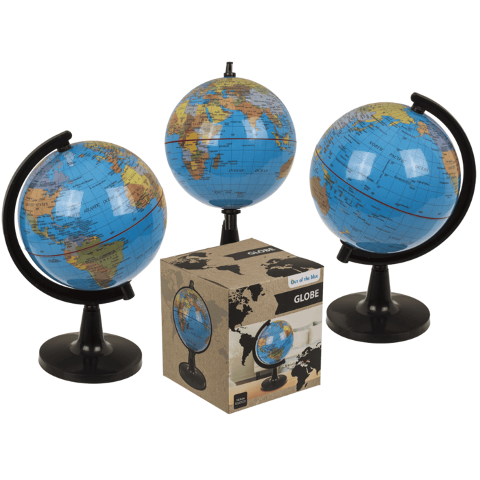BLU GLOB PAMANTESC PVC 10.5CM SUPORT PLASTIC 29/2799 [1]
