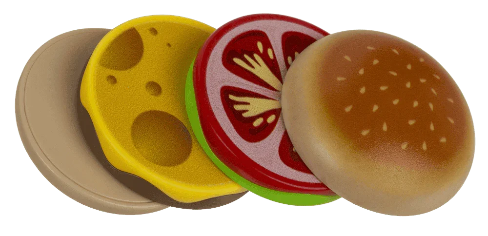 BURGER MAGNETIC, 4 magneți, X cm 4/SET 59/2304 [4]