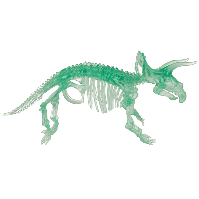 BLU MINI KIT ASAMBLARE SCHELET DE DINOZAUR 10CM GLOW IN THE DARK 59/2194 [19]