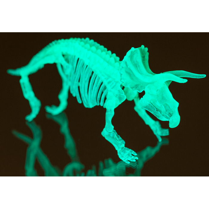 BLU MINI KIT ASAMBLARE SCHELET DE DINOZAUR 10CM GLOW IN THE DARK 59/2194 [20]