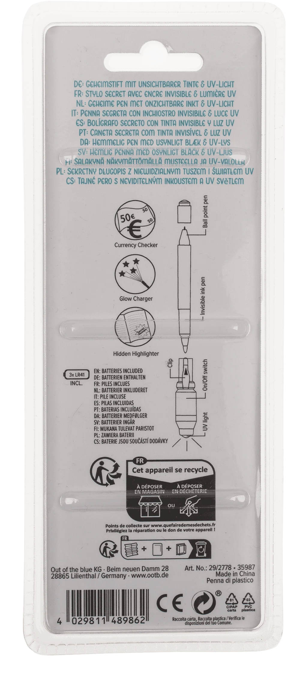 PIX CU GEL INVIZIBIL SI LED UV 15CM DIVERSE CULORI 29/2778 [10]