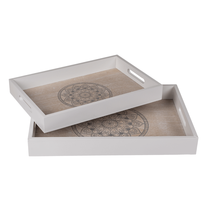 BLU TAVA LEMN MANDALA 35*24CM ALB/NATUR 144259 [3]