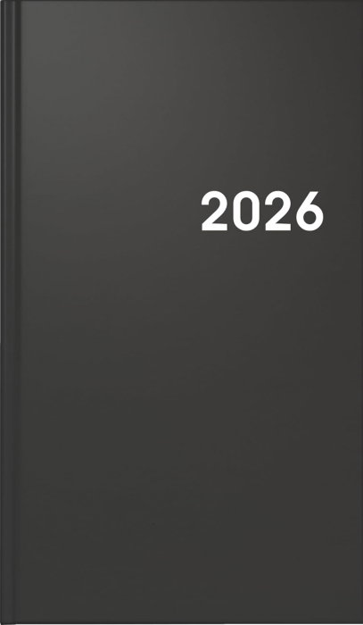 AGENDA DATATA SAPTAMANAL BRUNNEN A6 2026 BALACRON NEGRU 75661906 [1]