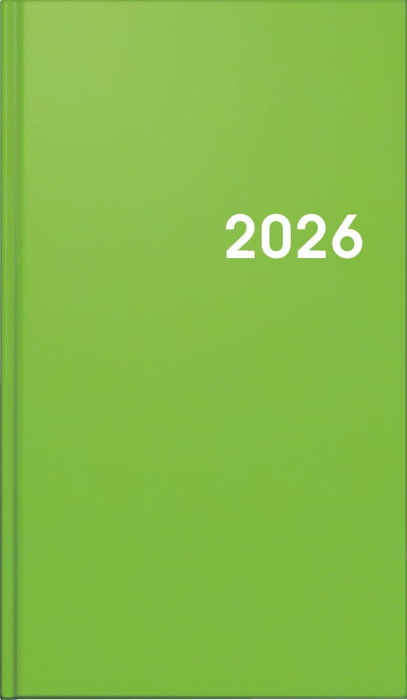 AGENDA DATATA SAPTAMANAL BRUNNEN A6 2026 BALACRON VERDE 75661536 [1]