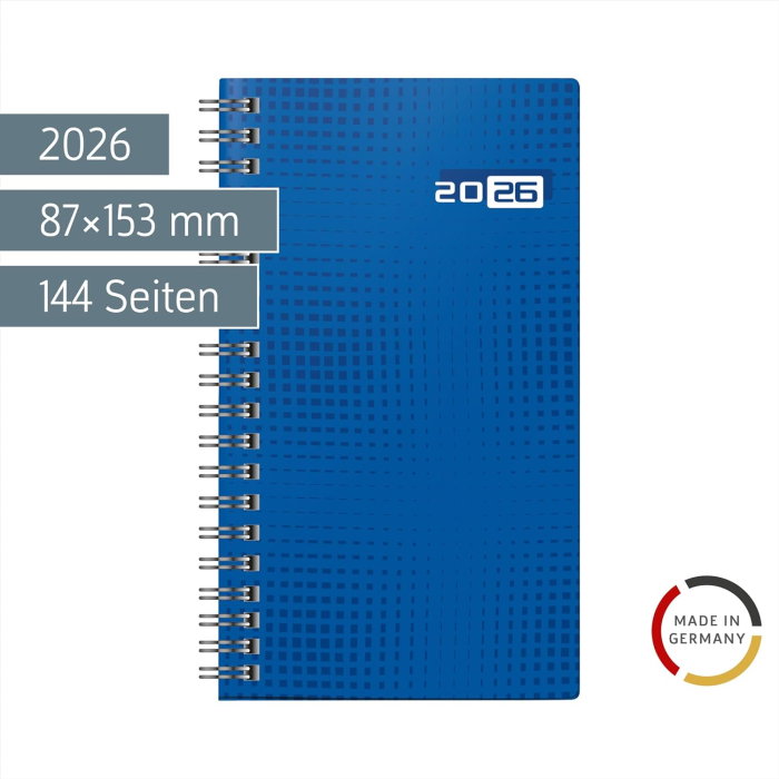 AGENDA DATATA SAPTAMANAL RIDOIDE A6 2026 SPIRA ALBASTRU 16907026 [2]