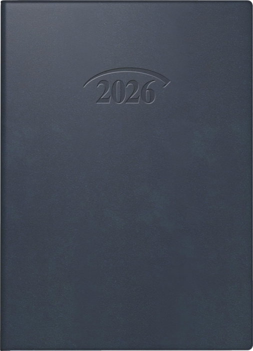AGENDA DATATA ZILNIC ARTISTICO A6 2026 ALBASTRU INCHIS 73610906 [1]